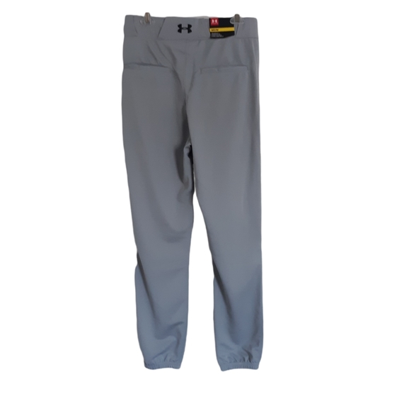 New Under Armour Men's Medium Heatgear Loose Grey Pants - Picture 14 of 15